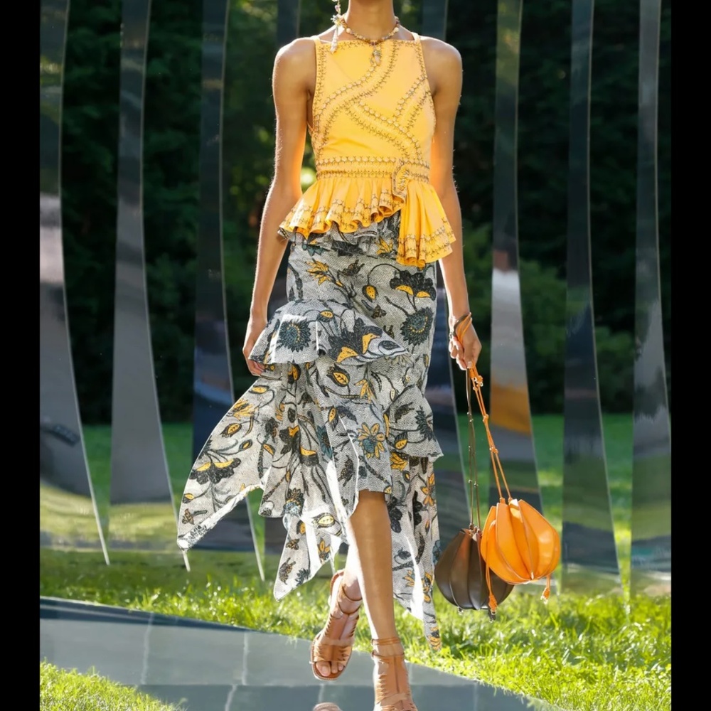NWOT Ulla Johnson Spring 2022 printed skirt